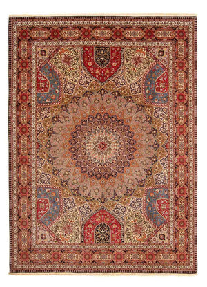 Persisk tæppe - Tabriz - Royal - 400 x 298 cm - flerfarvet
