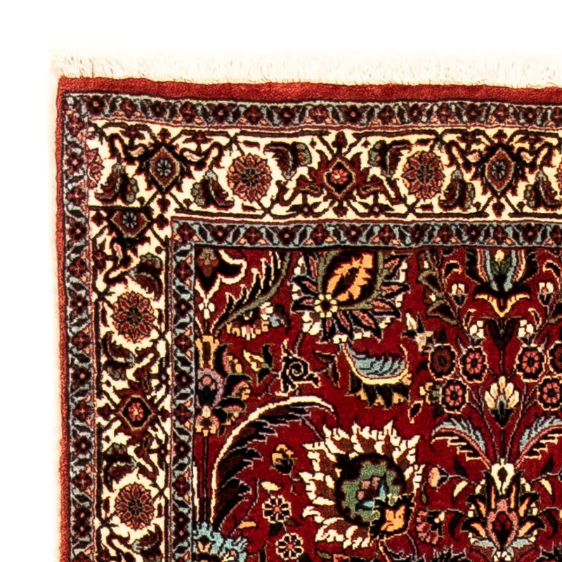 Løber Persisk tæppe - Bijar - 298 x 83 cm - mørkerød