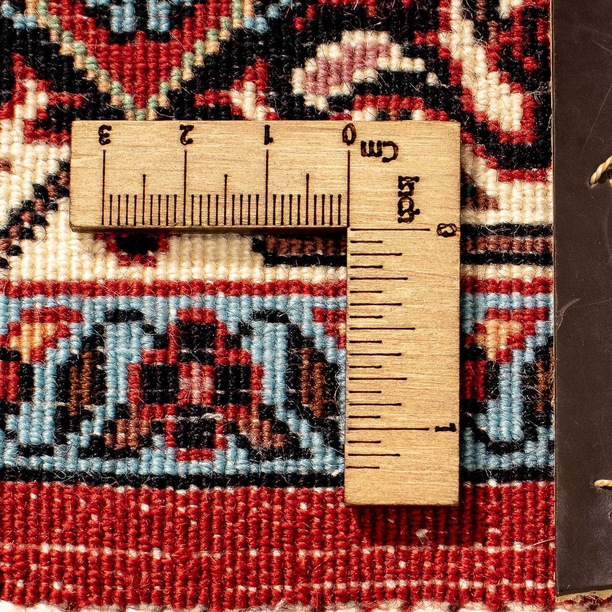 Løber Persisk tæppe - Bijar - 298 x 83 cm - mørkerød