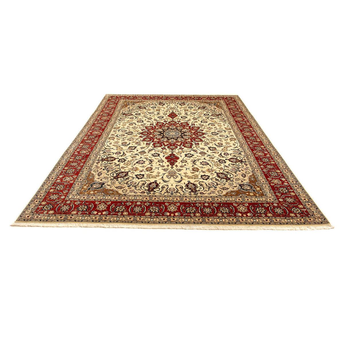 Persisk tæppe - Tabriz - Royal - 349 x 252 cm - beige