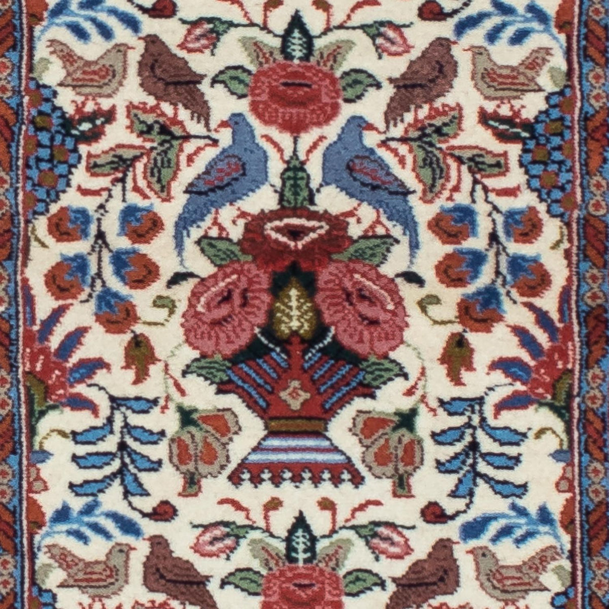 Løber Persisk tæppe - Ghom - 160 x 49 cm - beige