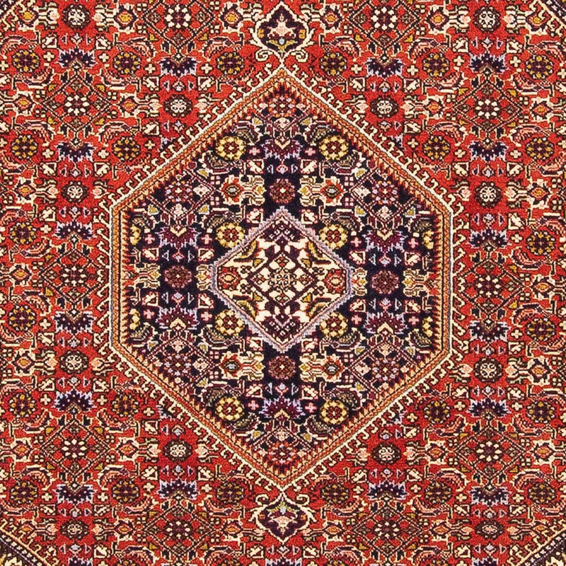 Persisk tæppe - Bijar - 154 x 106 cm - rød