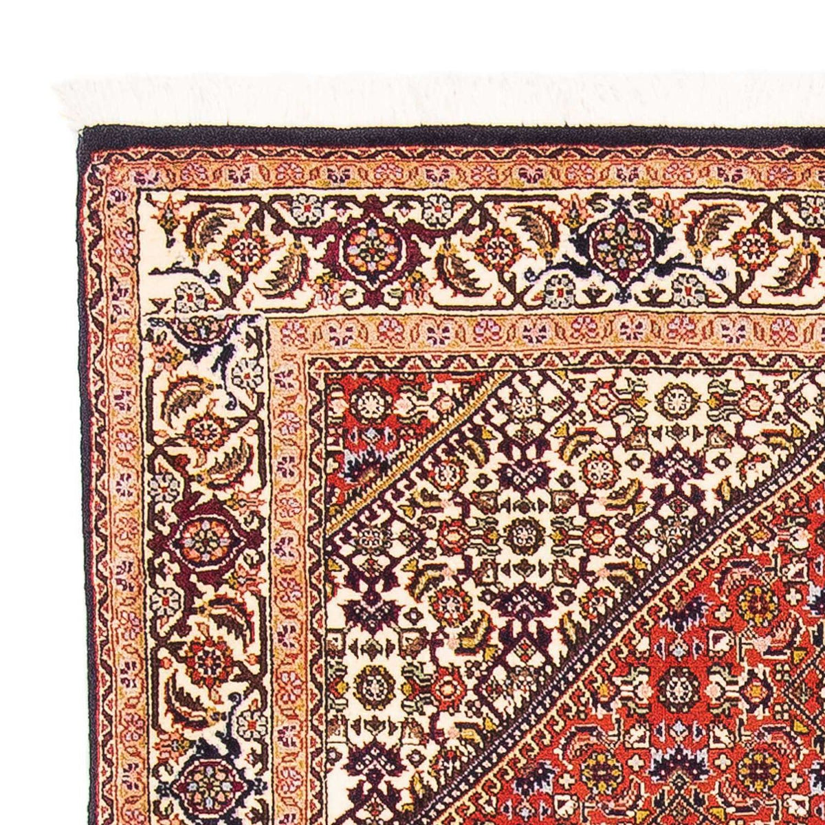 Persisk tæppe - Bijar - 154 x 106 cm - rød