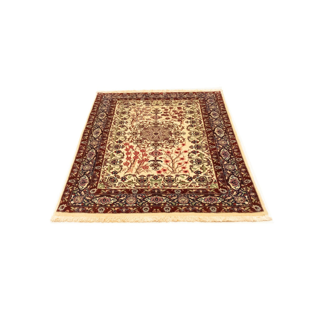 Persisk tæppe - Ghom - 153 x 100 cm - beige