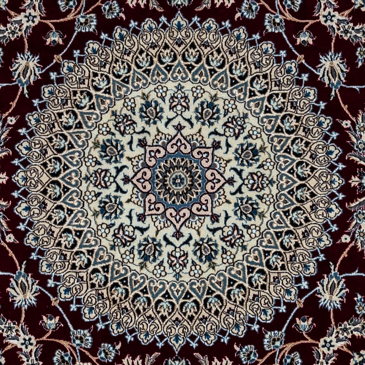 Persisk tæppe - Nain - Royal - 358 x 255 cm - sort