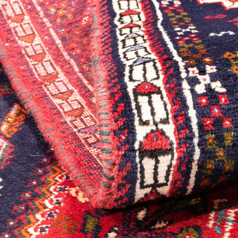 Persisk tæppe - Nomadisk - 147 x 107 cm - mørkeblå