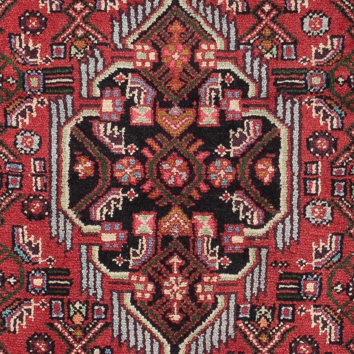 Persisk tæppe - Nomadisk - 128 x 79 cm - rød