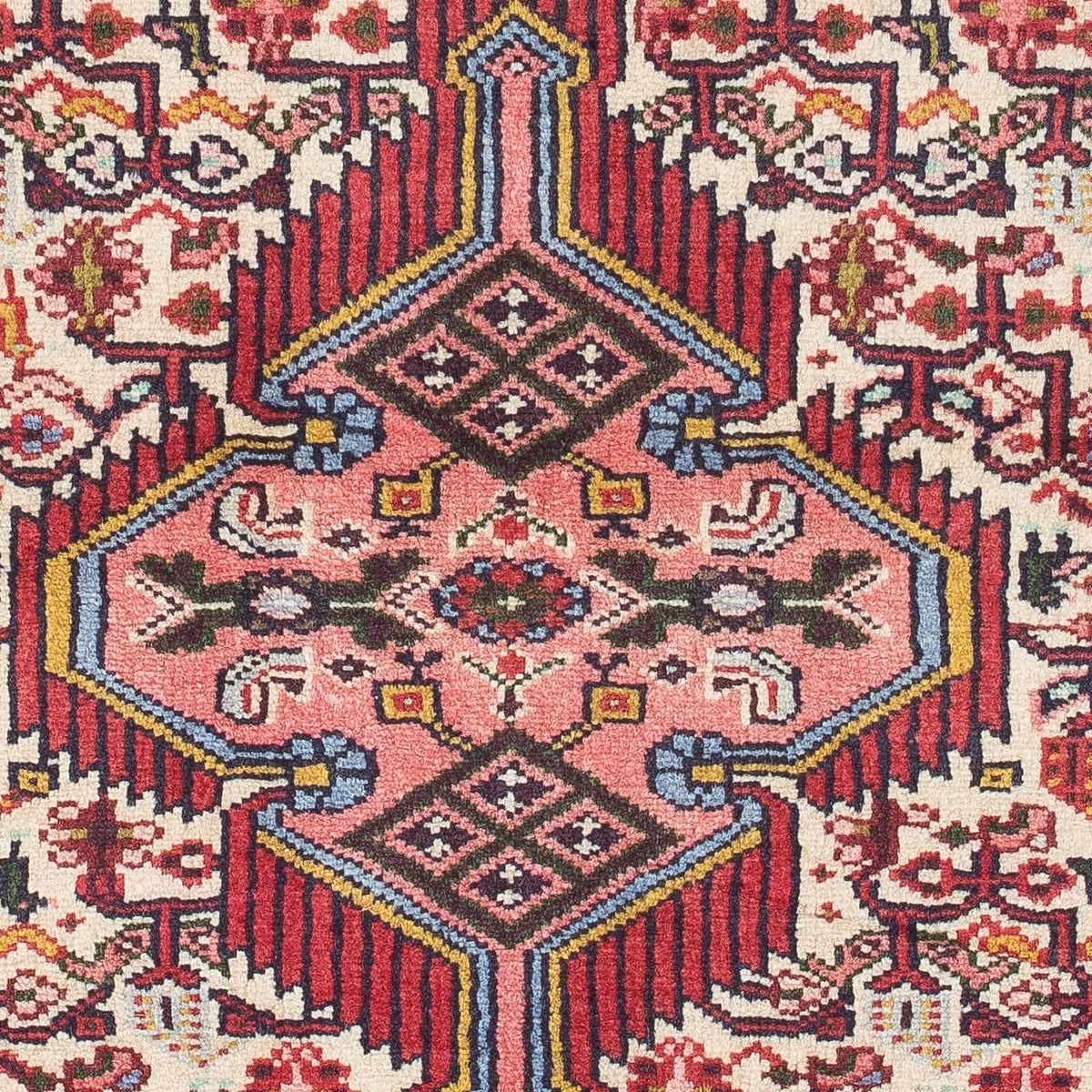 Persisk tæppe - Nomadisk - 131 x 83 cm - beige