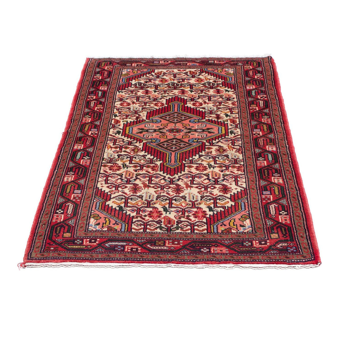 Persisk tæppe - Nomadisk - 131 x 83 cm - beige