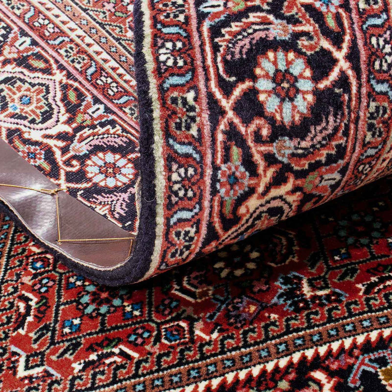 Persisk tæppe - Bijar - 172 x 109 cm - lysrød