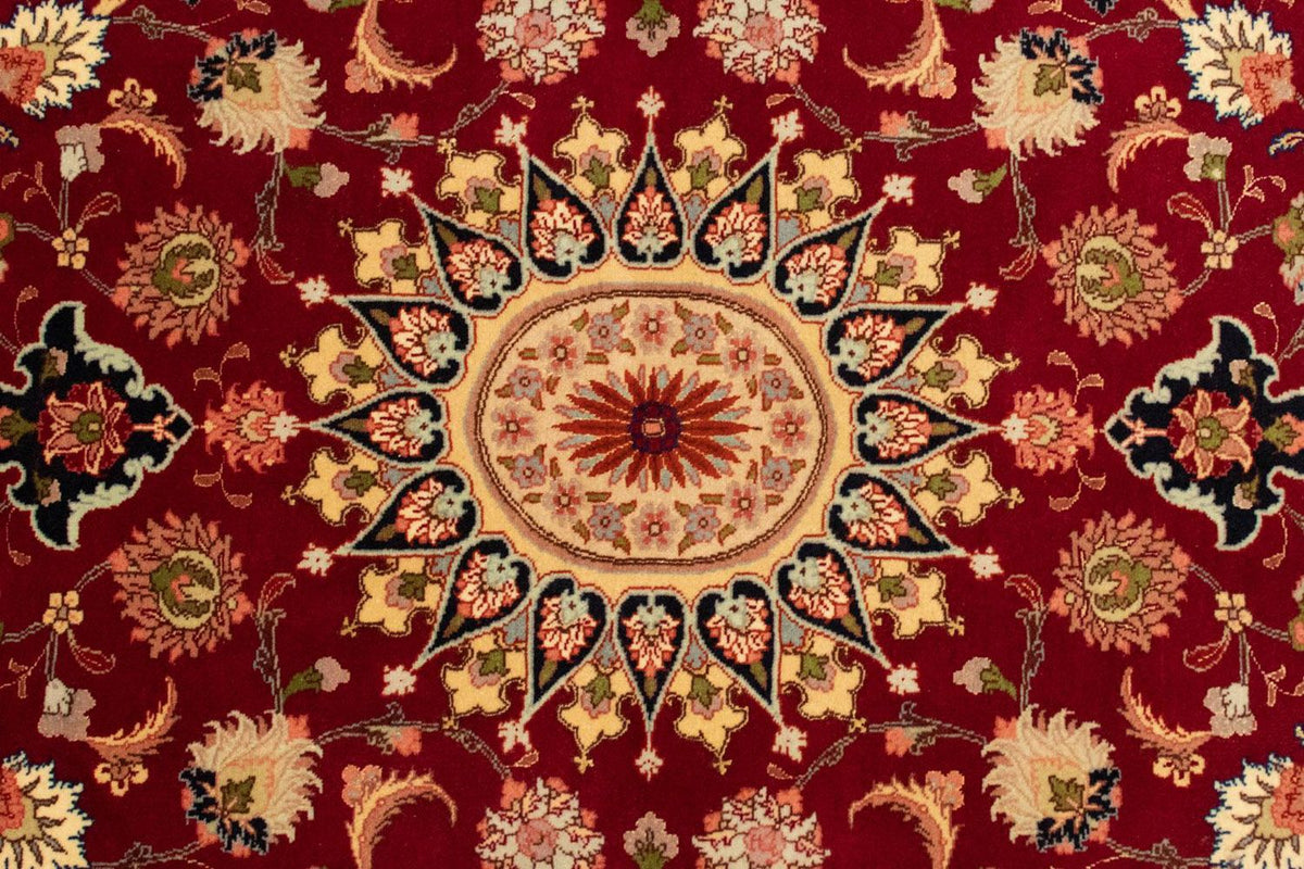 Persisk tæppe - Tabriz - Royal - 150 x 101 cm - rød