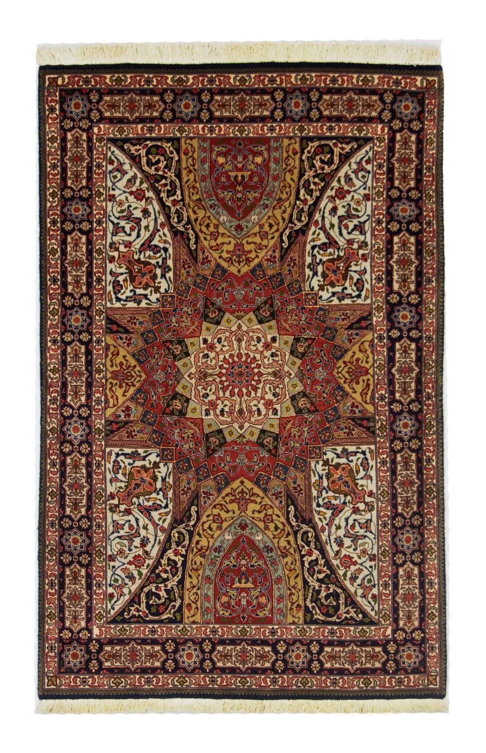 Persisk tæppe - Tabriz - Royal - 157 x 100 cm - flerfarvet