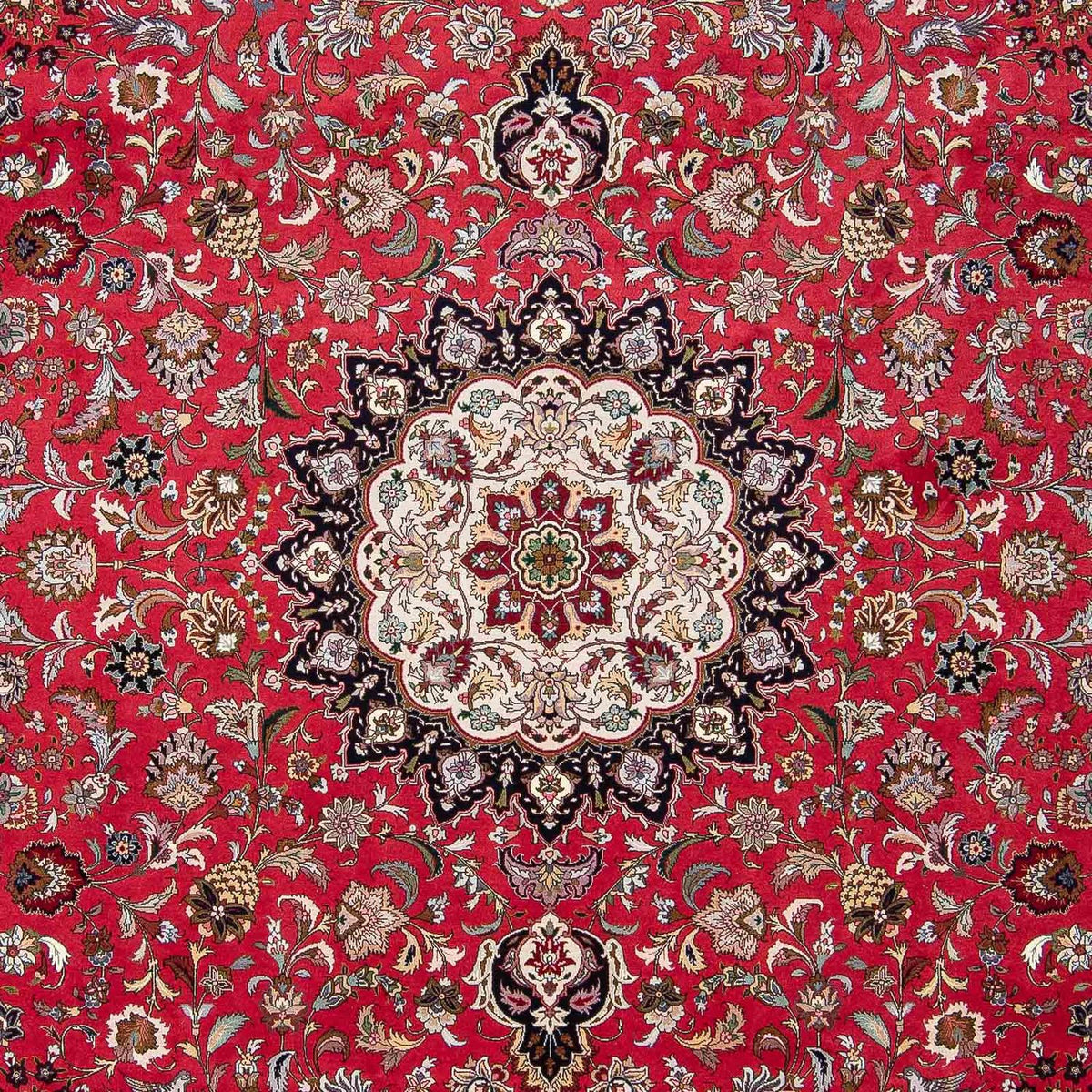 Persisk tæppe - Tabriz - Royal - 310 x 250 cm - rød