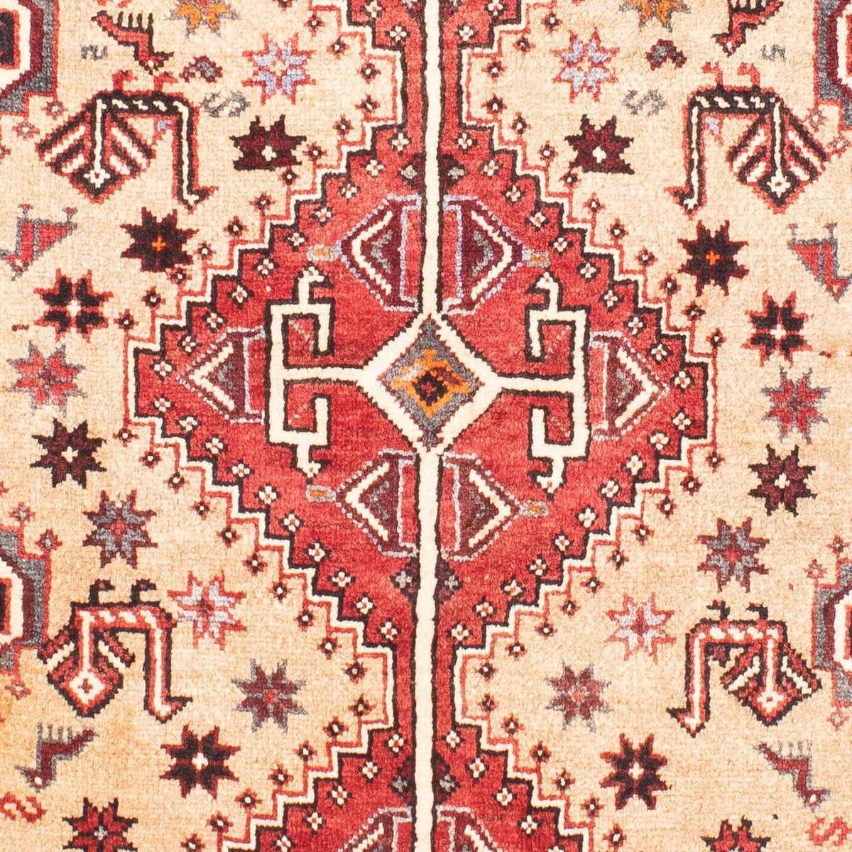 Persisk tæppe - Nomadisk - 168 x 112 cm - beige