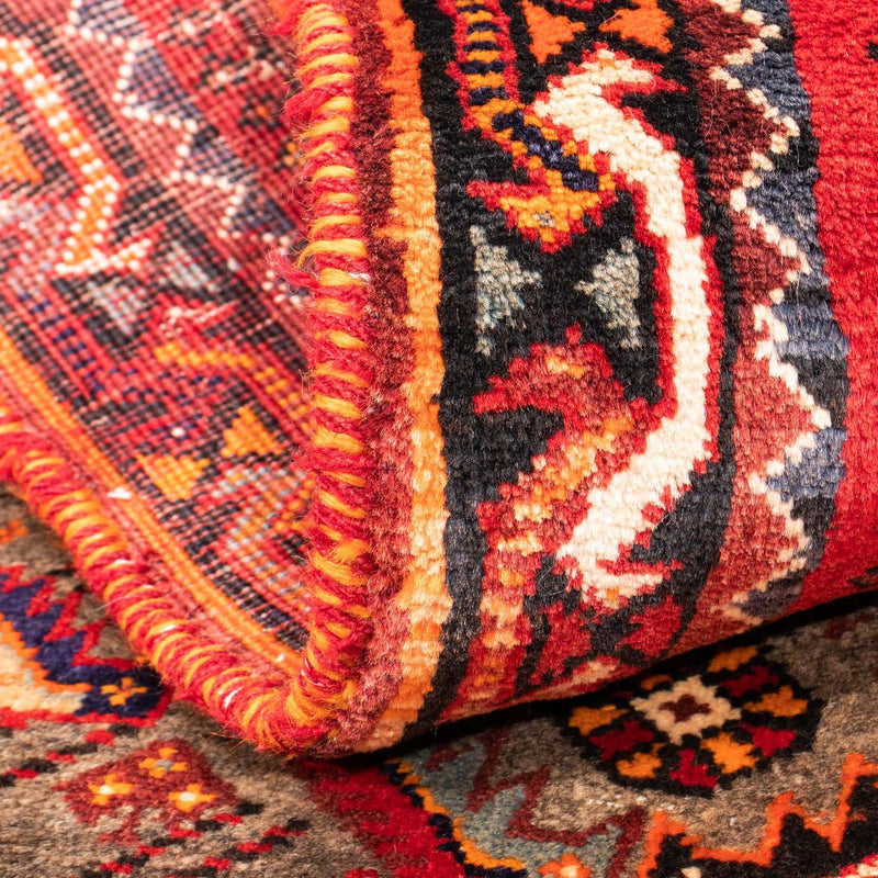 Løber Persisk tæppe - Nomadisk - 168 x 80 cm - mørkerød