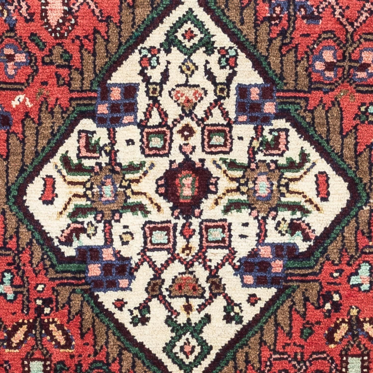 Persisk tæppe - Nomadisk - 132 x 82 cm - rød