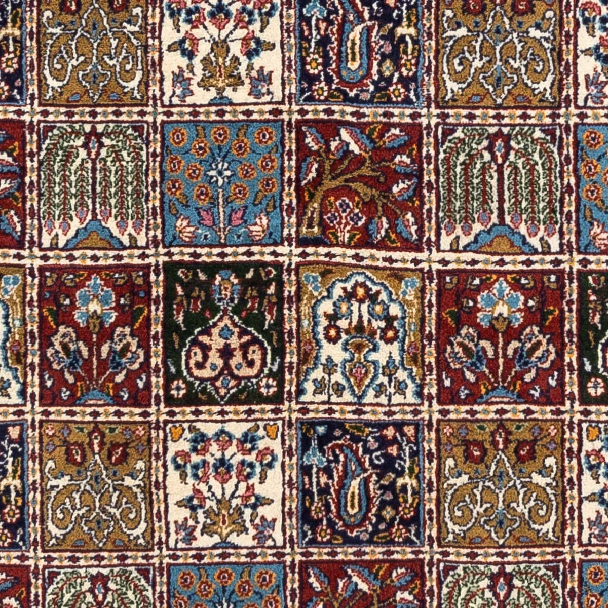 Persisk tæppe - Classic - 240 x 147 cm - mørkerød