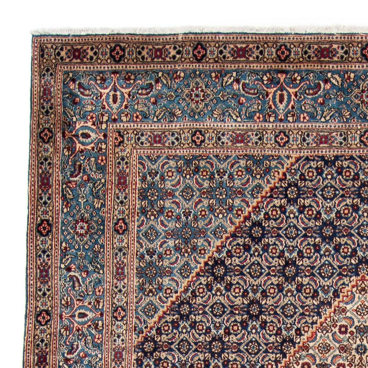 Persisk tæppe - Classic - 305 x 208 cm - mørkeblå