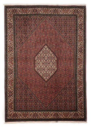 Persisk tæppe - Bijar - 298 x 206 cm - brun