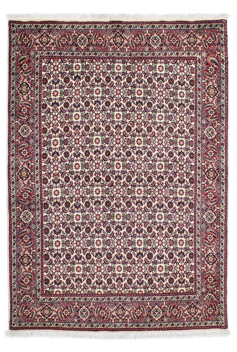 Persisk tæppe - Bijar - 207 x 128 cm - mørkeblå