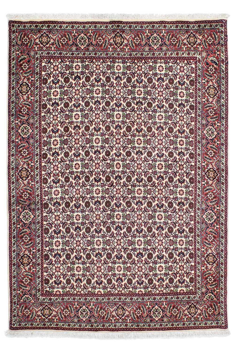 Persisk tæppe - Bijar - 207 x 128 cm - mørkeblå