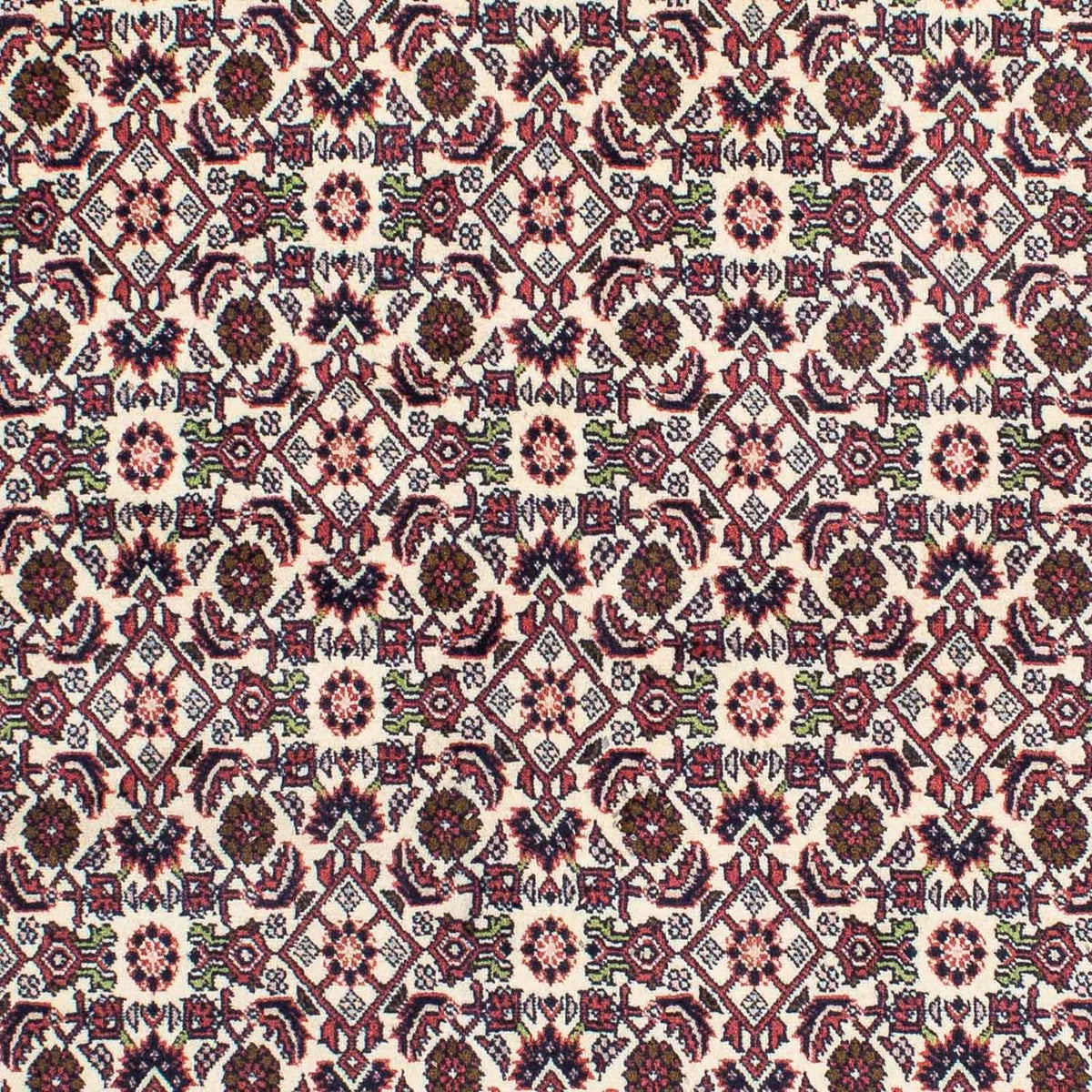 Persisk tæppe - Bijar - 207 x 128 cm - mørkeblå