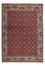 Persisk tæppe - Bijar - 193 x 137 cm - rød