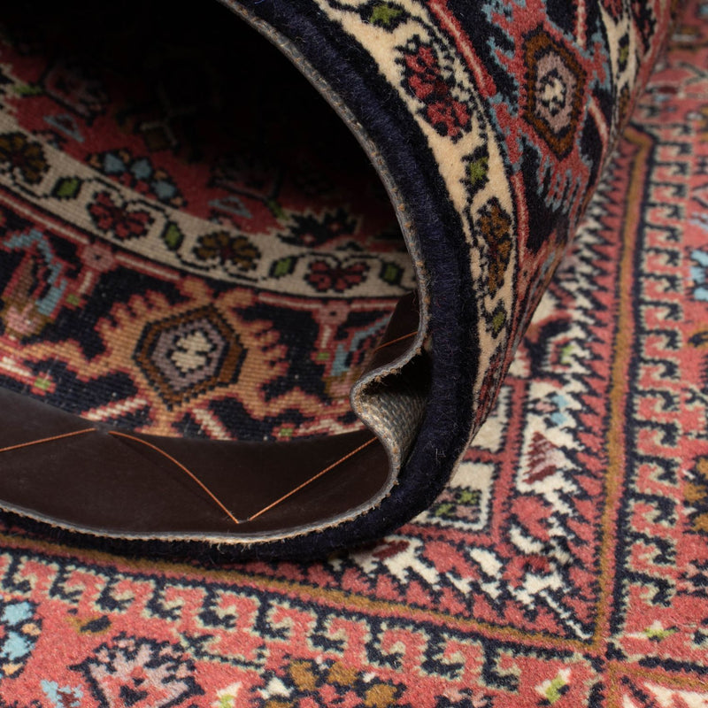 Løber Persisk tæppe - Bijar - 297 x 84 cm - lysrød