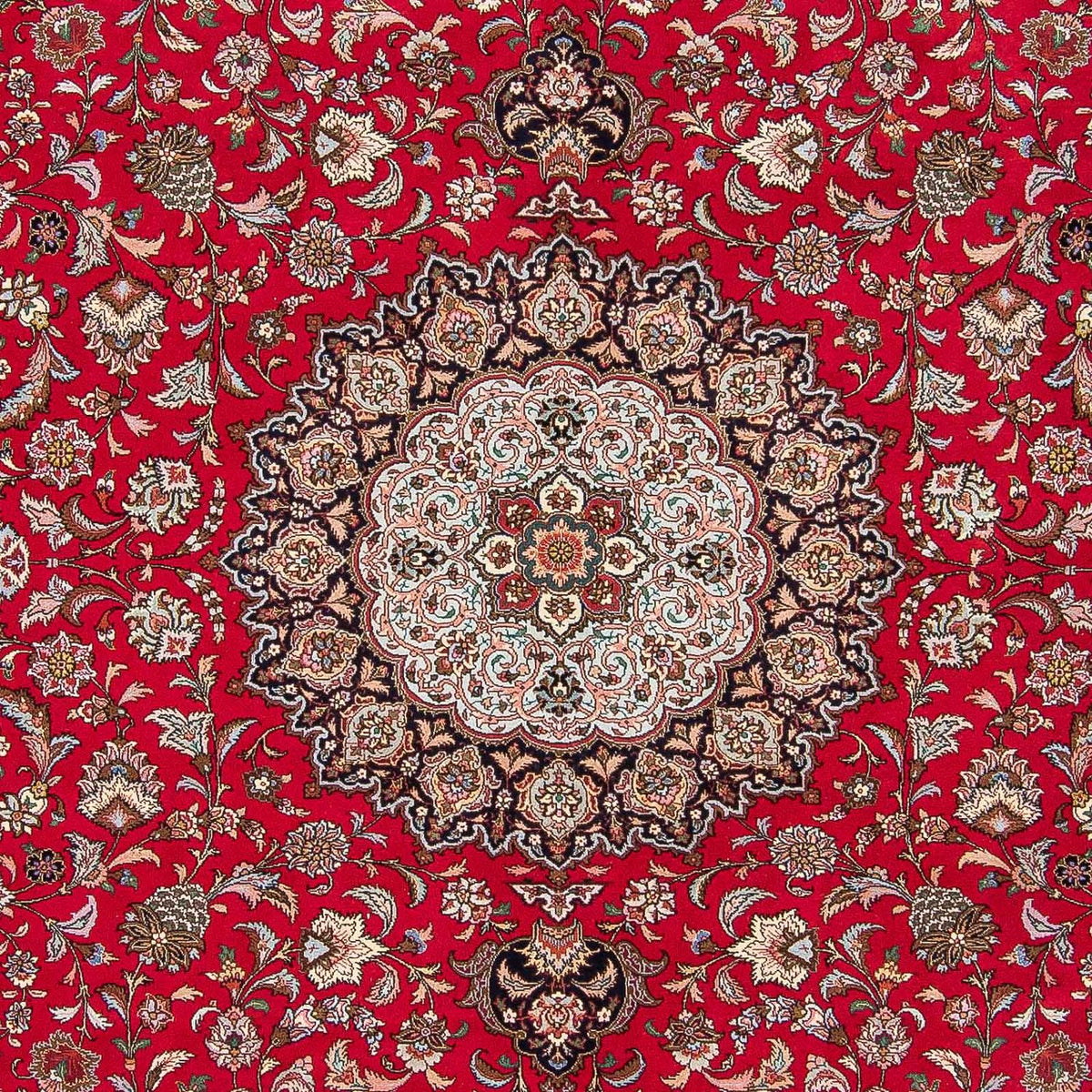 Persisk tæppe - Tabriz - Royal - 300 x 245 cm - rød