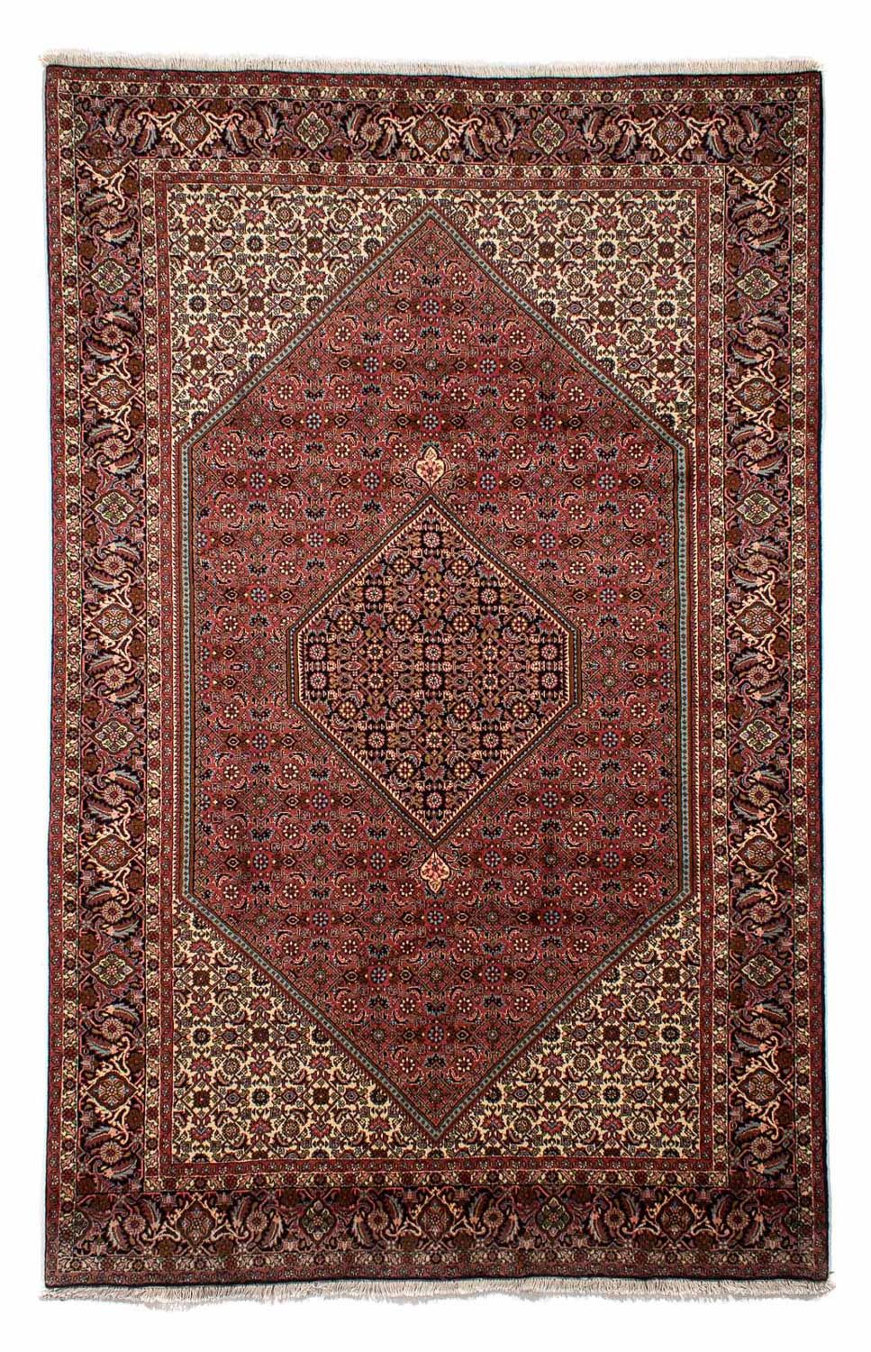 Persisk tæppe - Bijar - 321 x 197 cm - brun