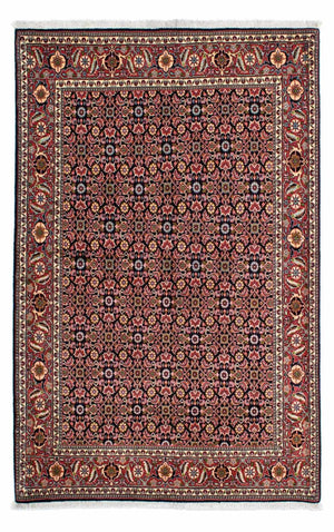 Persisk tæppe - Bijar - 215 x 140 cm - mørkeblå