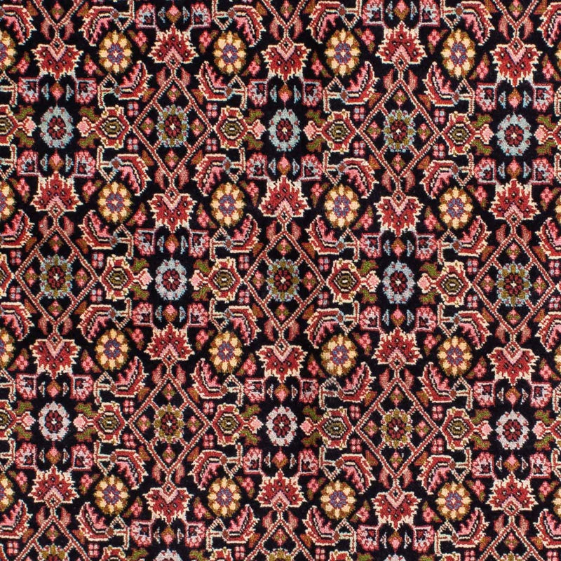 Persisk tæppe - Bijar - 215 x 140 cm - mørkeblå