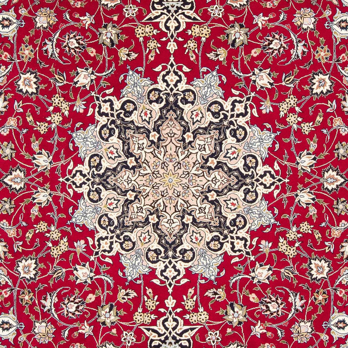 Persisk tæppe - Tabriz - Royal - 316 x 204 cm - rød