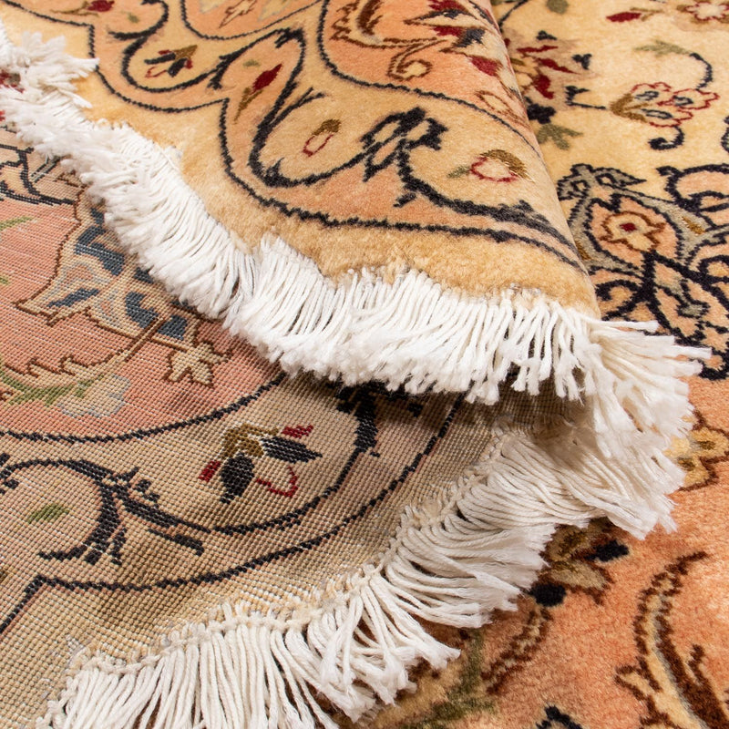 Persisk tæppe - Tabriz - Royal rundt  - 195 x 195 cm - beige