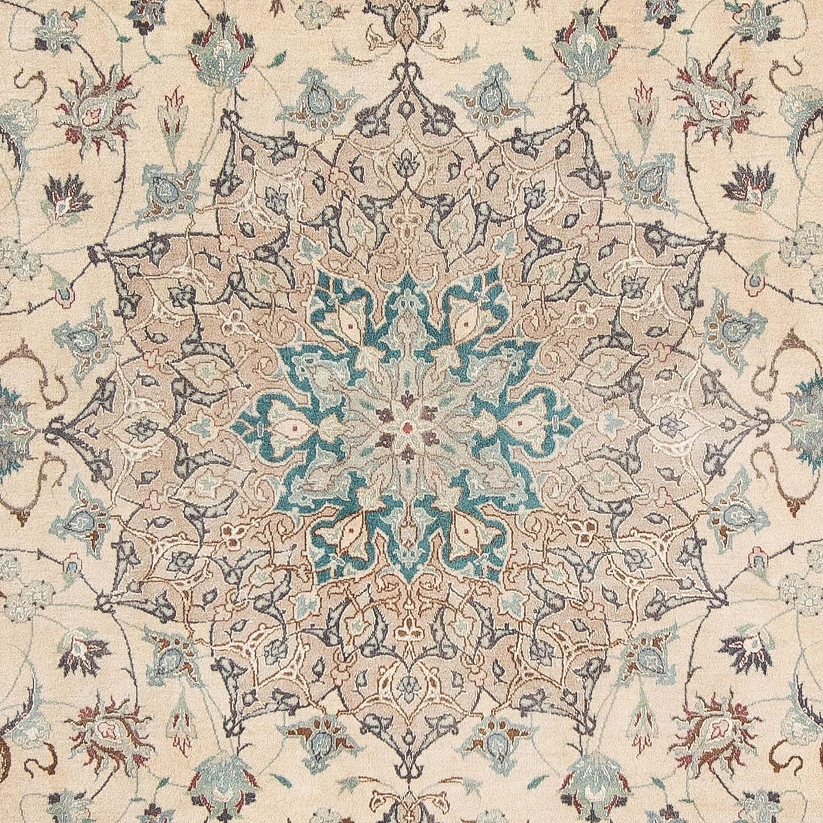Persisk tæppe - Tabriz - Royal - 300 x 204 cm - beige