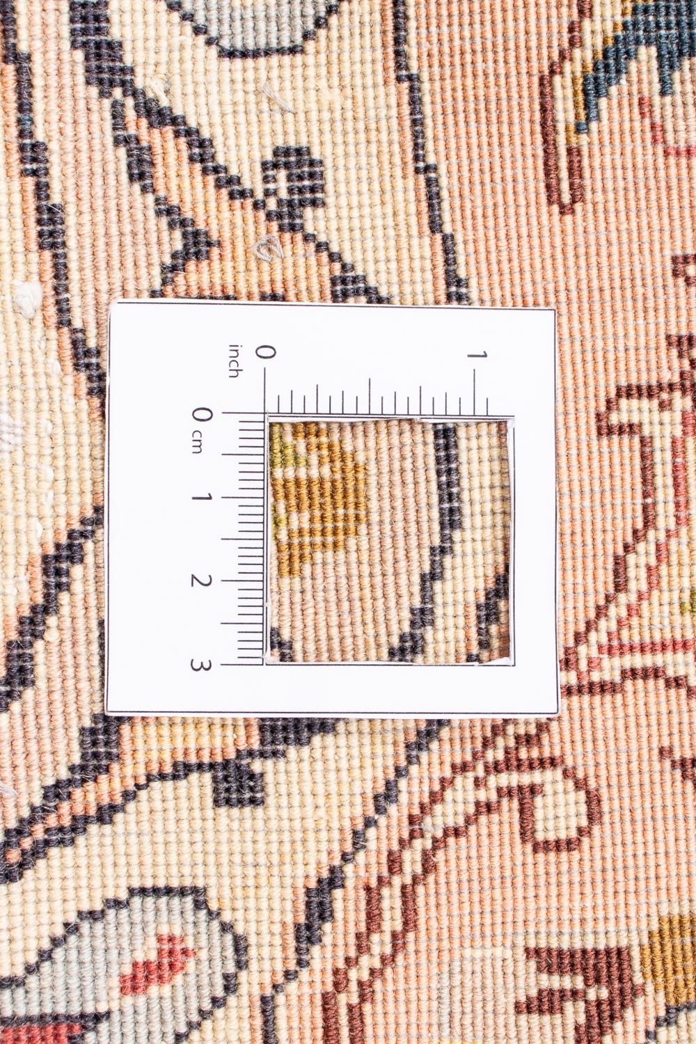 Persisk tæppe - Tabriz - Royal rundt  - 150 x 150 cm - beige