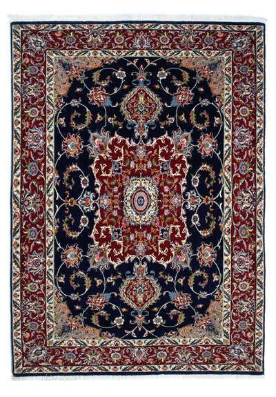Qom Tæppe 142x198cm - Persisk tæppe