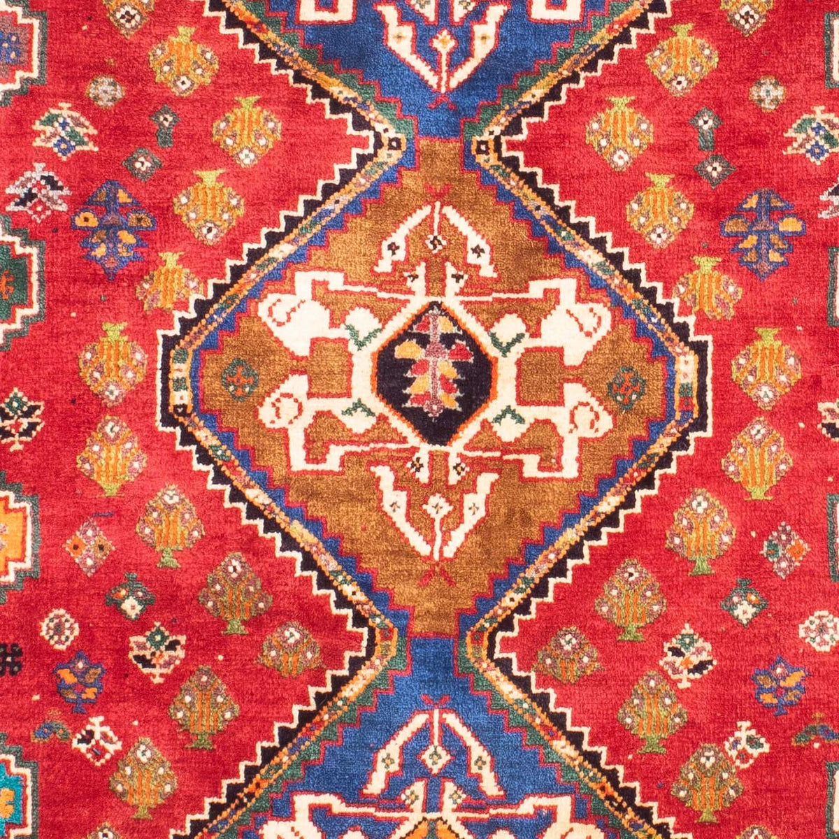 Persisk tæppe - Nomadisk - 165 x 112 cm - rød