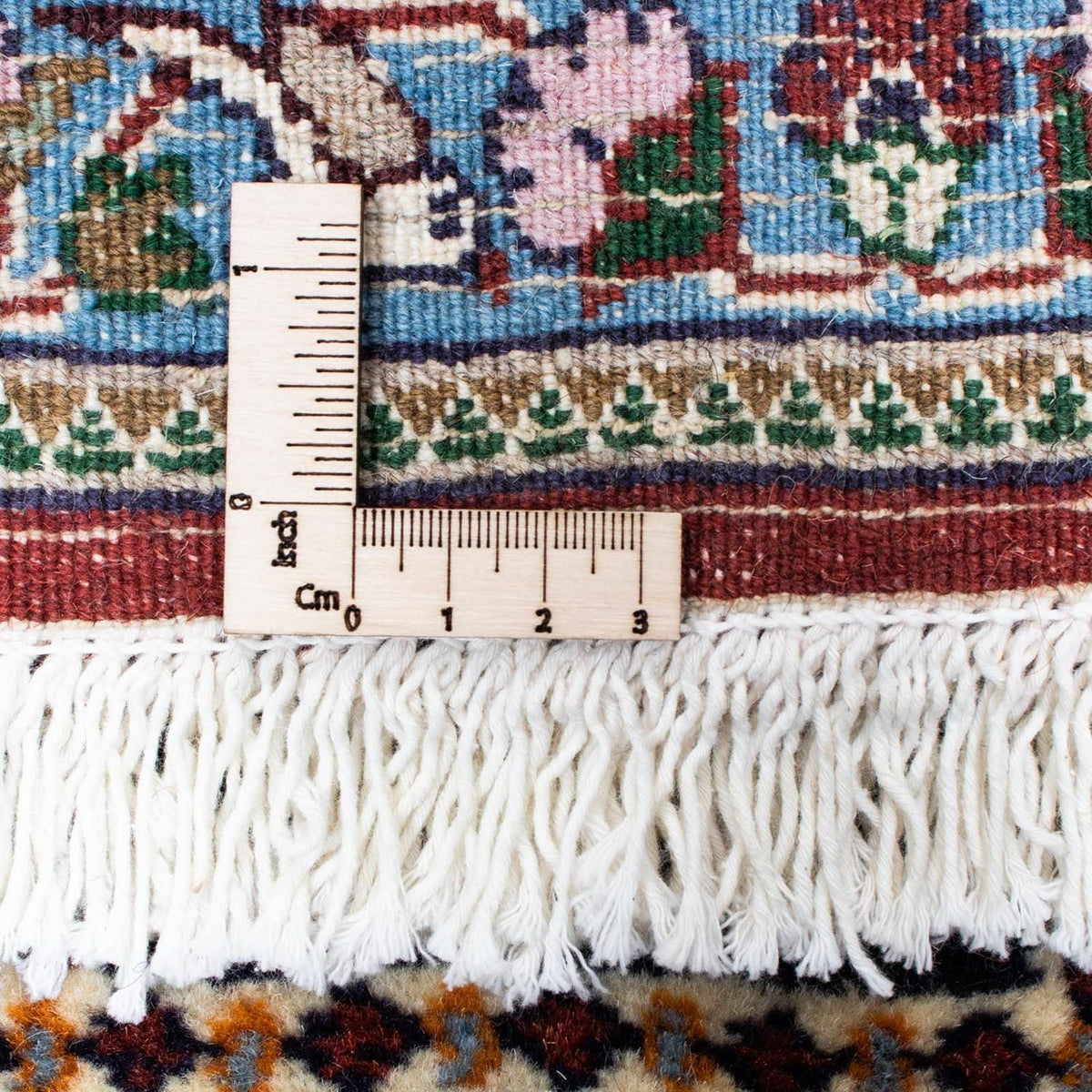 Løber Persisk tæppe - Classic - 388 x 82 cm - mørkerød