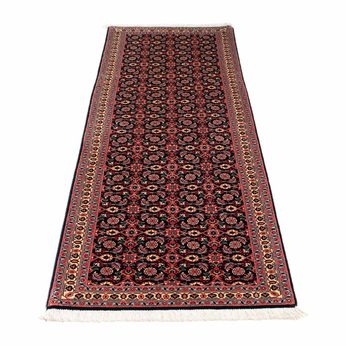 Løber Persisk tæppe - Tabriz - 195 x 64 cm - flerfarvet