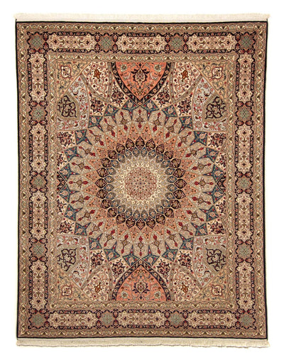 Tabriz - 50 Raj Tæppe 205x256cm - Persisk tæppe
