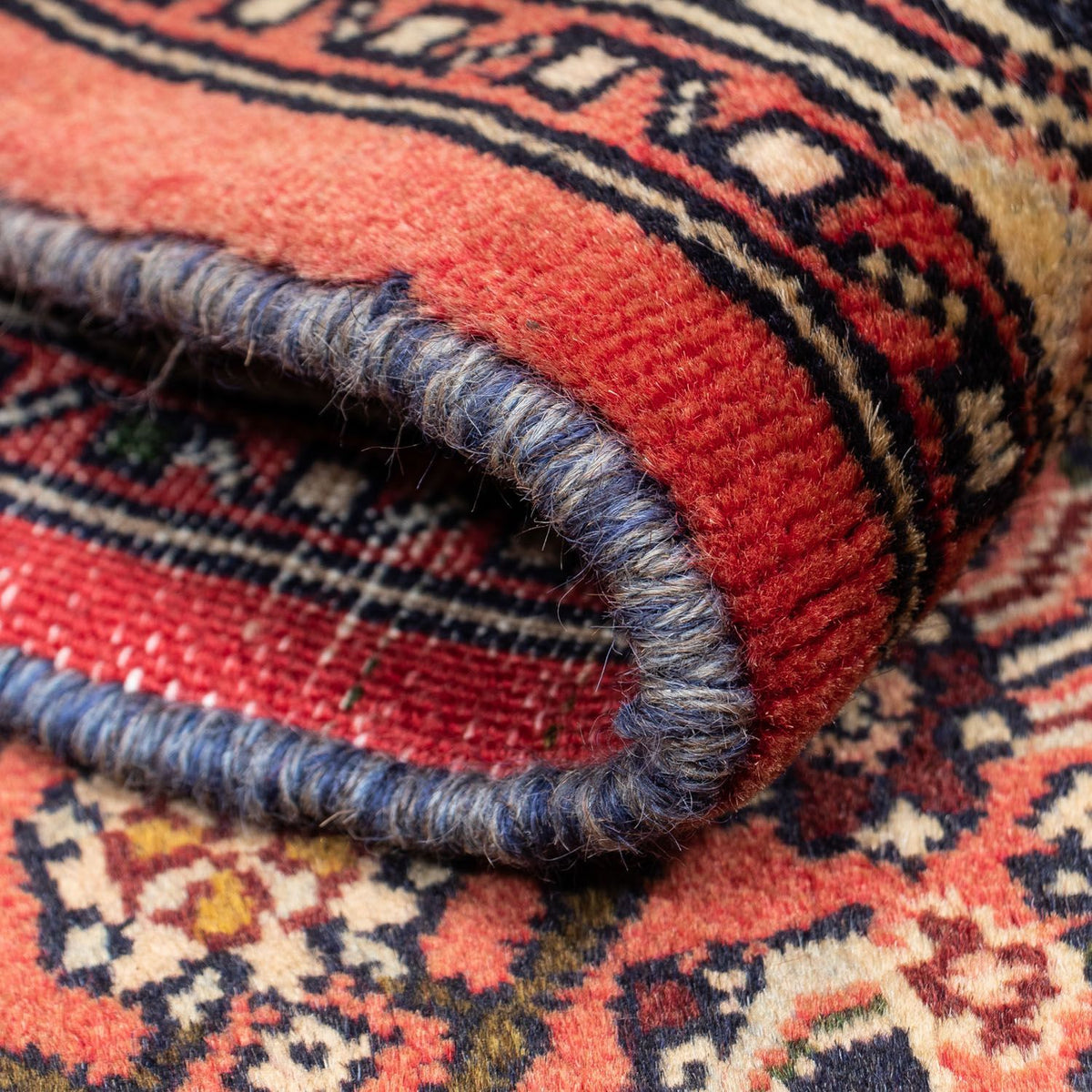 Persisk tæppe - Nomadisk - 120 x 77 cm - rød