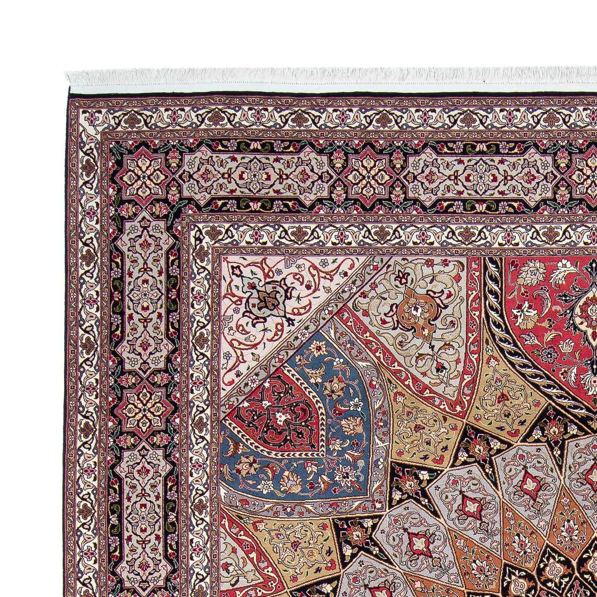 Persisk tæppe - Tabriz - Royal - 303 x 254 cm - flerfarvet
