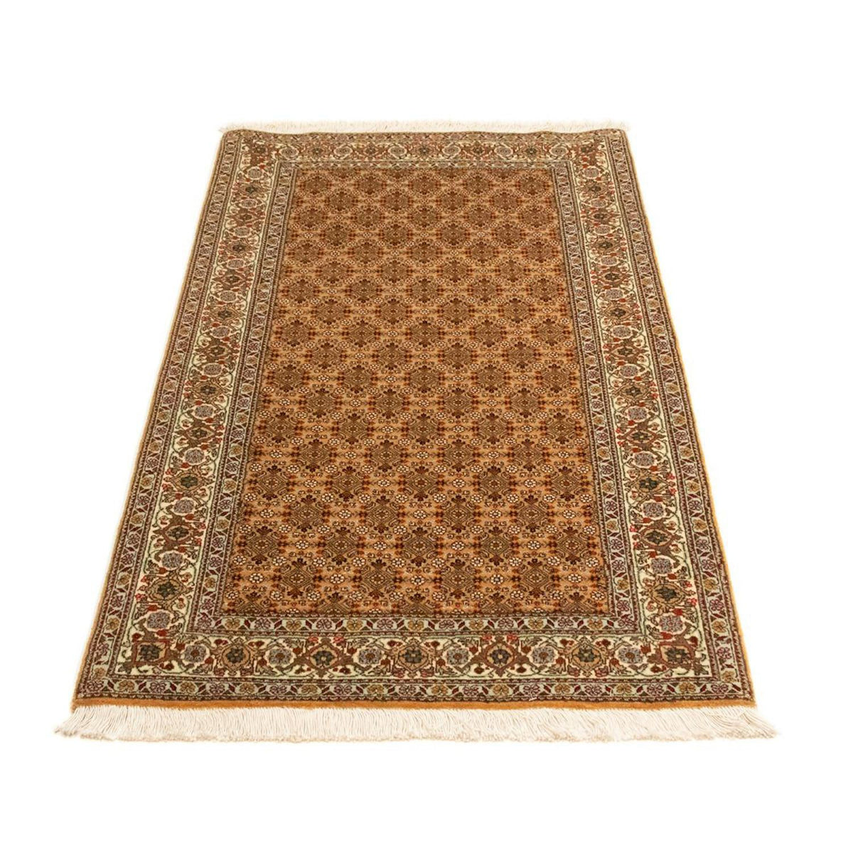 Persisk tæppe - Tabriz - Royal - 134 x 75 cm - lys brun