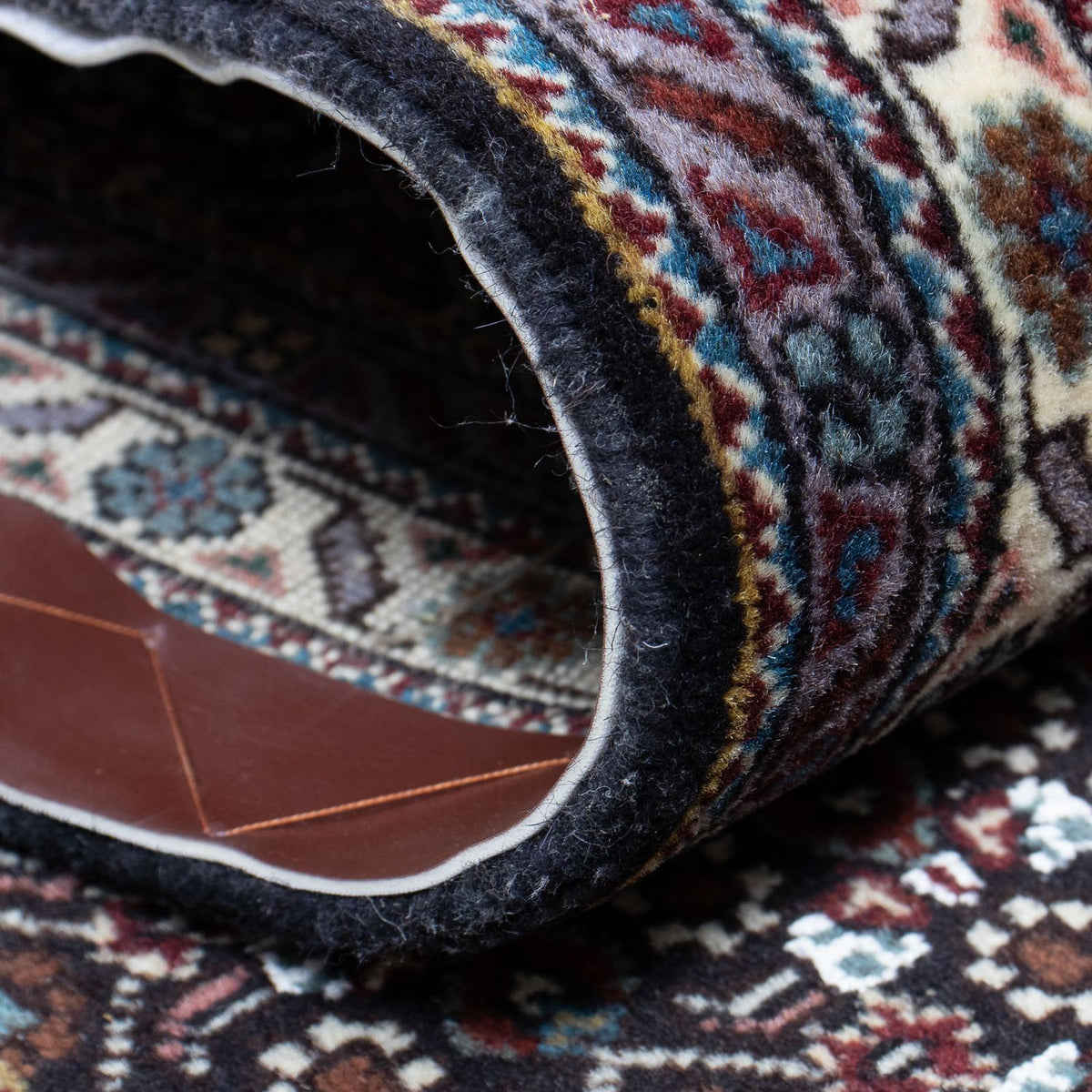 Løber Persisk tæppe - Tabriz - 350 x 70 cm - grå