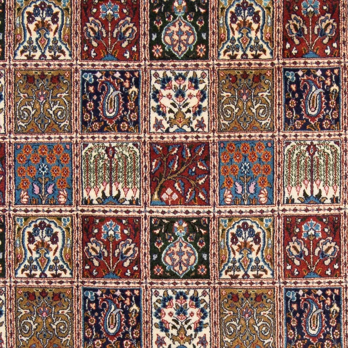 Persisk tæppe - Classic - 295 x 195 cm - mørkerød