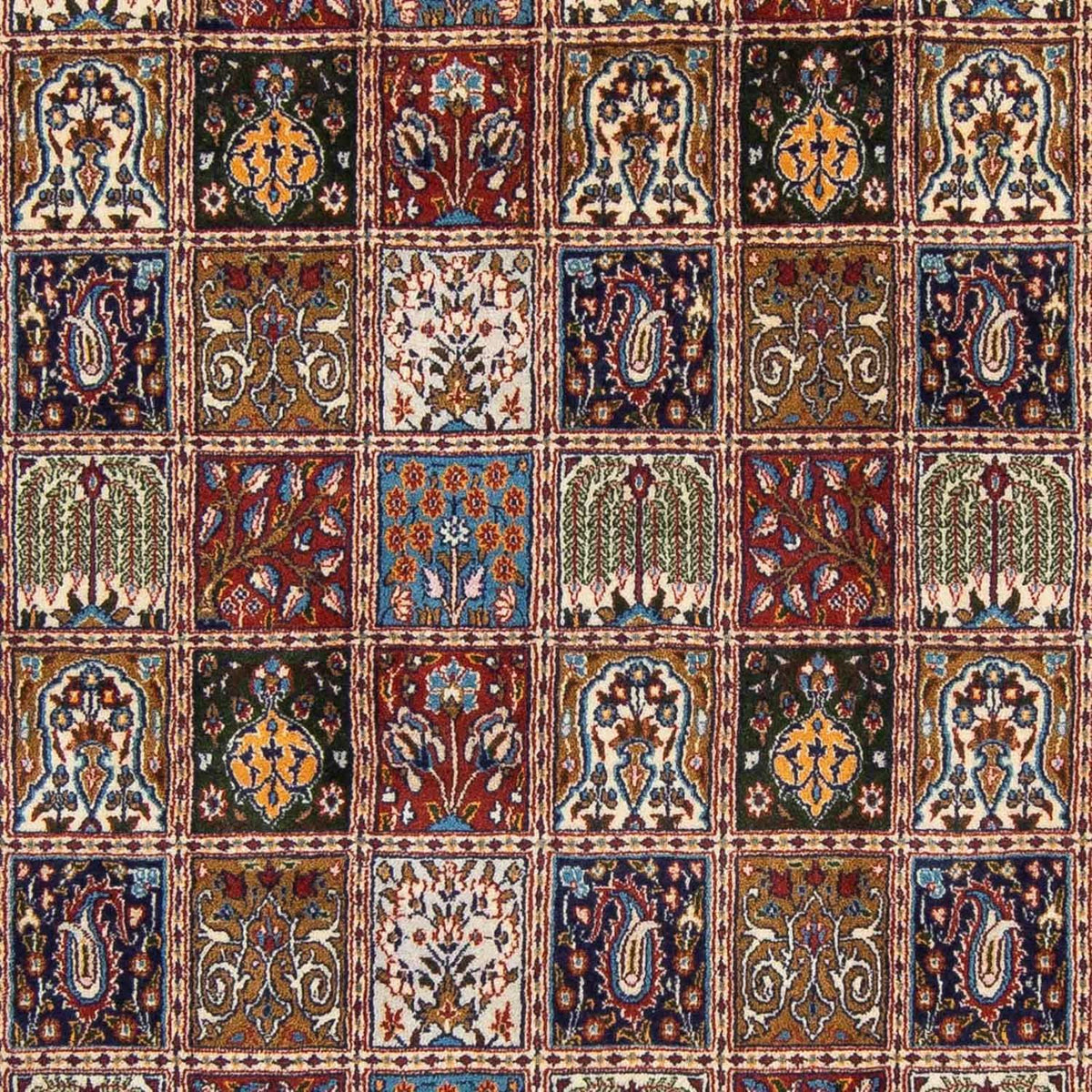 Persisk tæppe - Classic - 298 x 195 cm - mørkerød