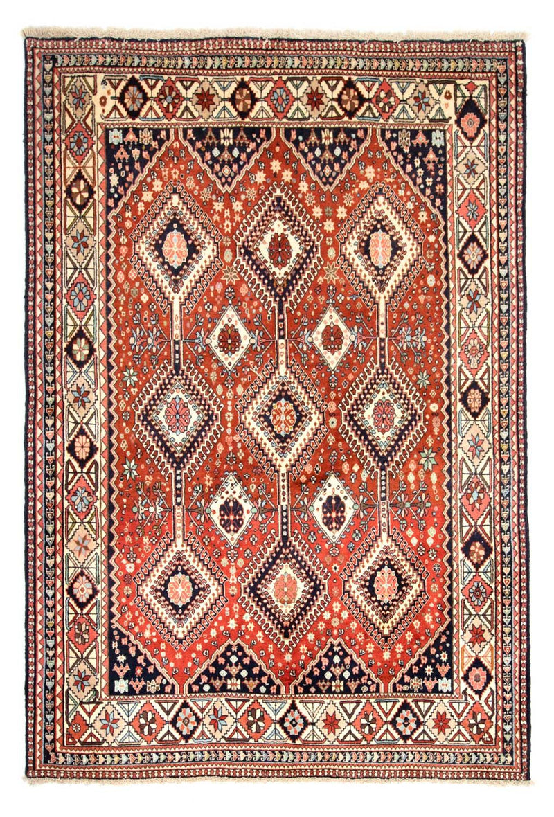Persisk tæppe - Nomadisk - 233 x 162 cm - rust