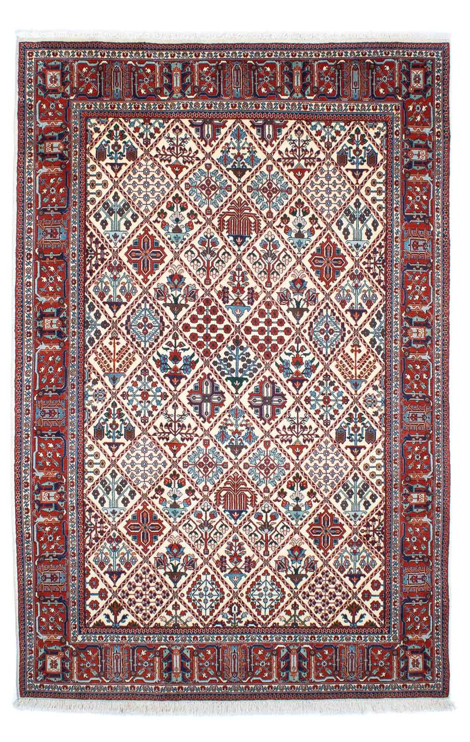 Persisk tæppe - Nomadisk - 248 x 167 cm - beige