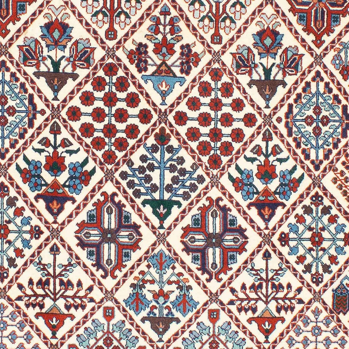 Persisk tæppe - Nomadisk - 248 x 167 cm - beige